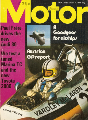 MOTOR 1972 AUG 19 - AUDI 80, MARINA TC, TOYOTA 2000, AUSTRIAN GP